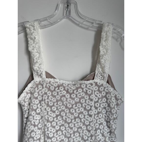 Aeropostale Floral V Neck Fit & Flare Dress Sundress Mini - Picture 7 of 8